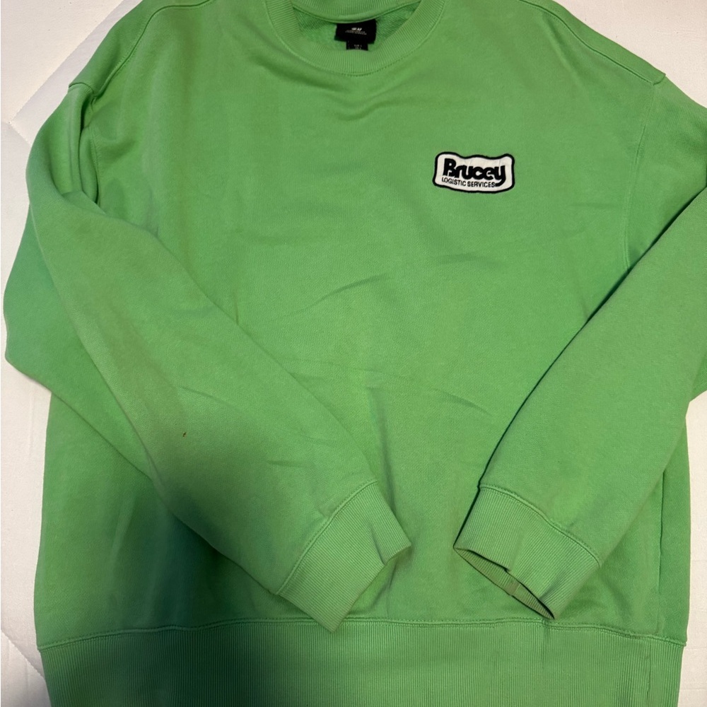 H&M Bright Green Crewneck Sweater